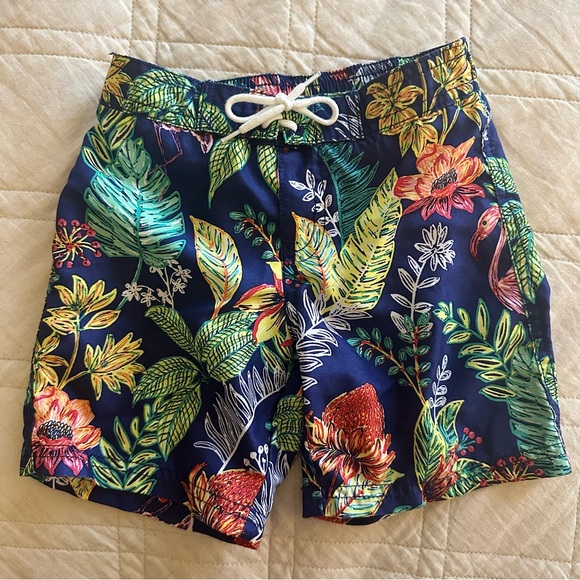 Janie and Jack Other - janie and jack tropical swim trunks